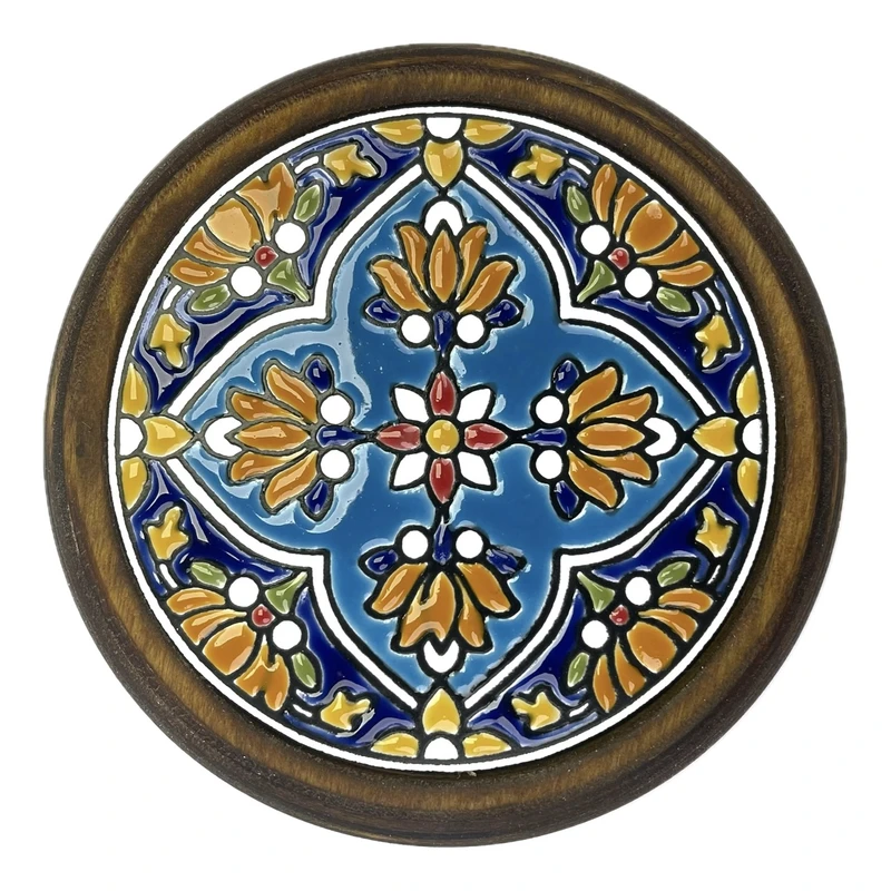 زیرلیوانی سرامیکی مدل‌ گلستان ۳
