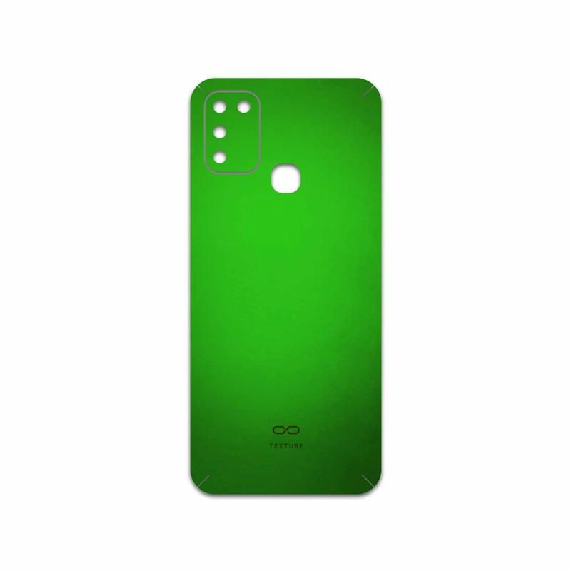 برچسب پوششی ماهوت مدل Metallic-Green مناسب برای گوشی موبایل اینفینیکس Hot 10 Play