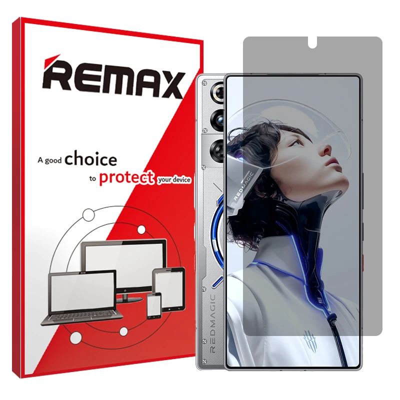 محافظ صفحه نمایش حریم شخصی ریمکس مدل هیدروژلی مناسب برای گوشی موبایل زد تی ای nubia RedMagic 11 Pro Plus