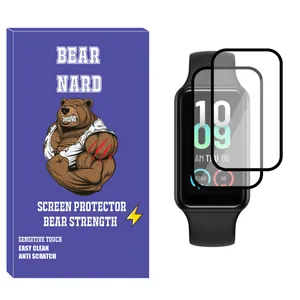 Bearnard NBR Nano Screen Protector For Amazfit Band 7 Pack of 2