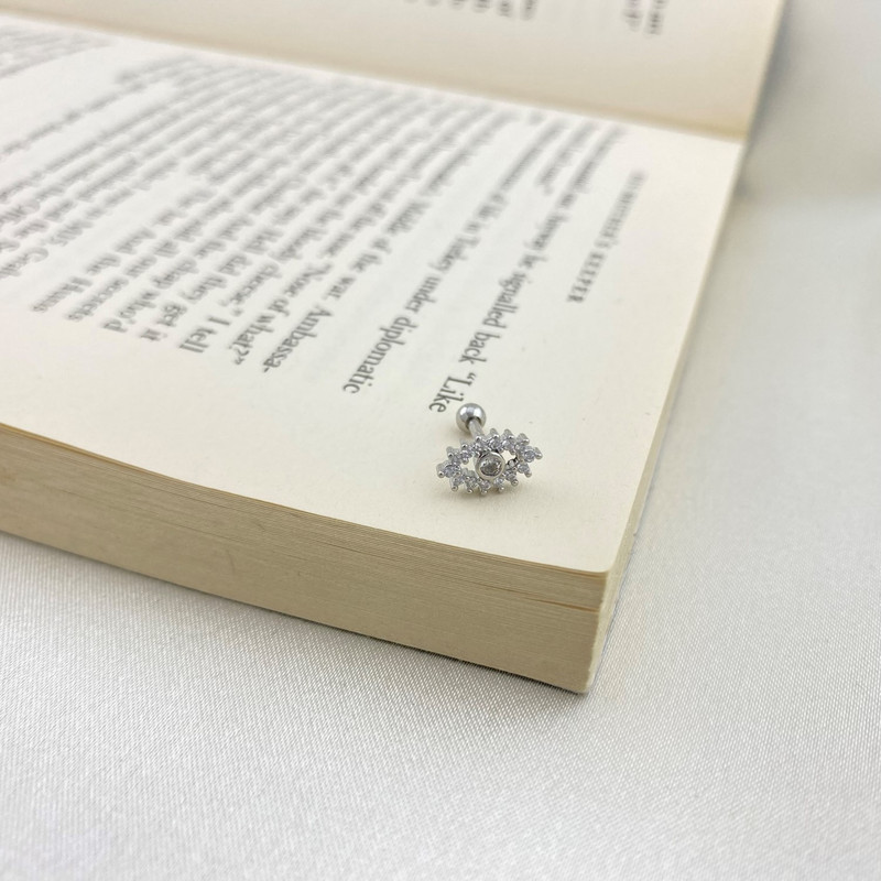 پیرسینگ گوش زنانه مدل چشم کد P4424