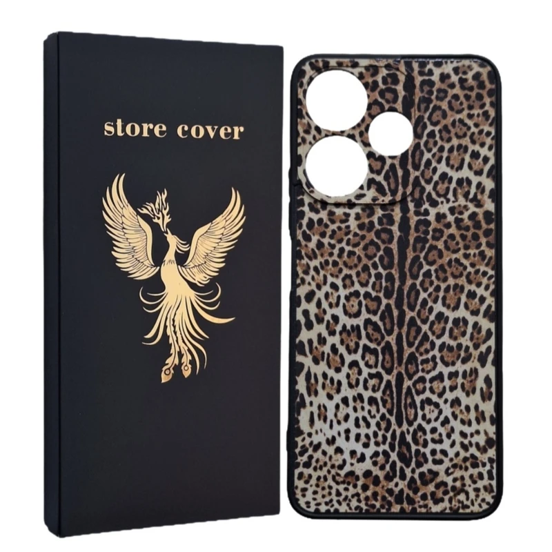  کاور استور کاور طرح پلنگی مدل Redmi13 مناسب برای گوشی موبایل شیائومی Redmi 13 4G