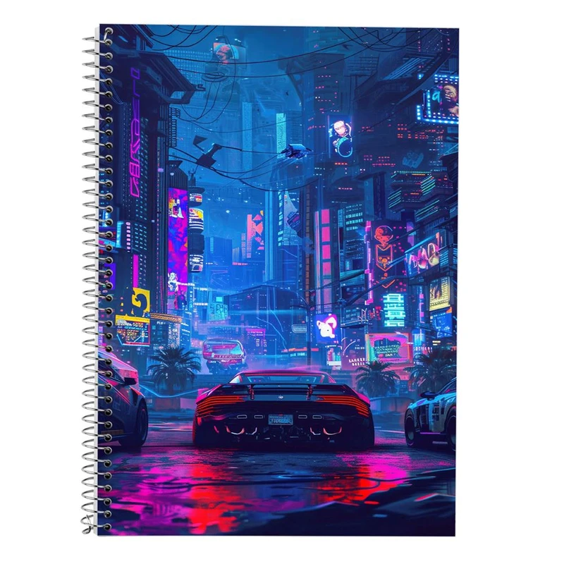 دفتر لغت 50 برگ مدوپد طرح شهر کد DF17383