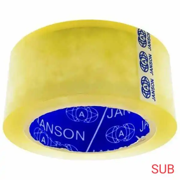 چسب پهن جانسون مدل شیشه ای 90 یارد عرض 5 سانتیمتر بسته 5 عددی