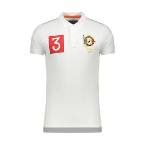 پولوشرت آستین کوتاه مردانه آیبکس مدل 97112 casual رنگ سفید