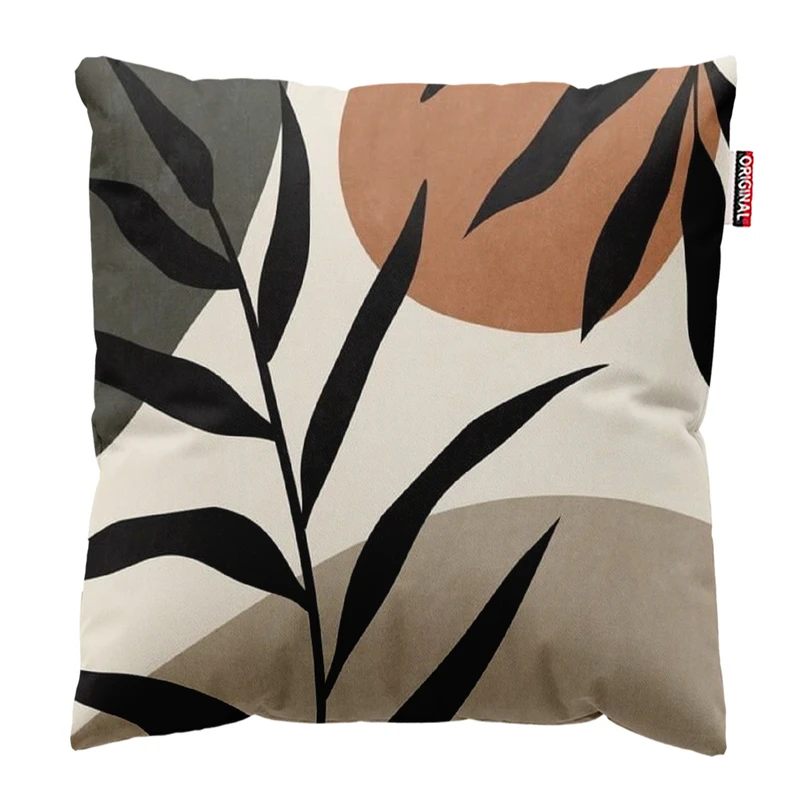 کوسن پاد آفرین مدل گل و برگ کد PK303437 سایز 30*30 سانتی متر