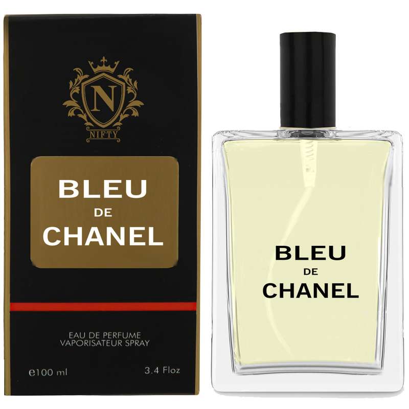 ادو پرفیوم مردانه نیفتی مدل بلو شنل حجم 100 میلی لیتر