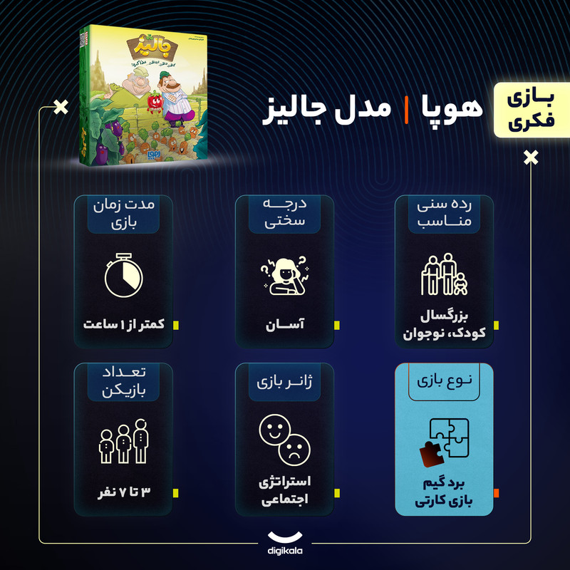 بازی فکری هوپا مدل جالیز
