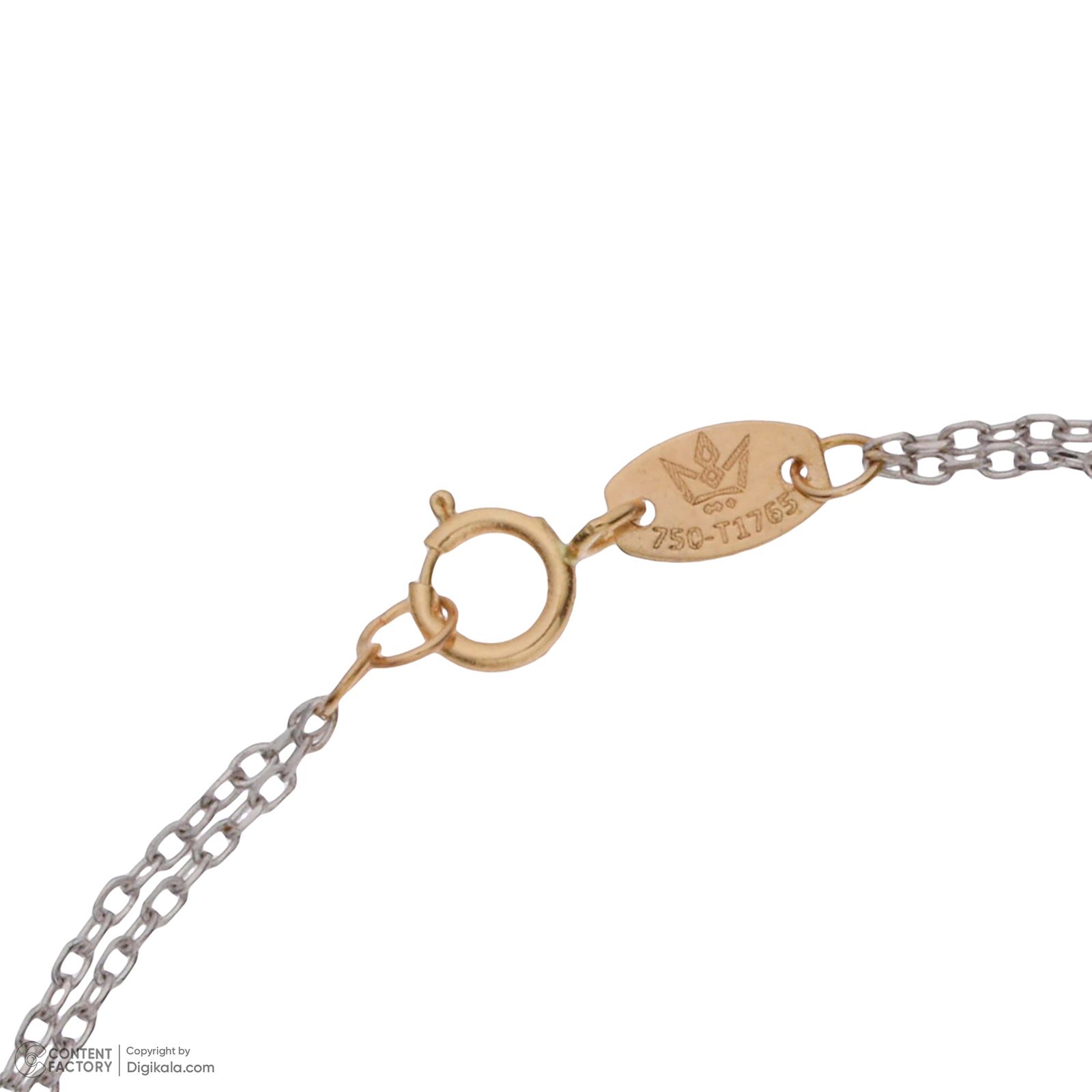 دستبند طلا 18 عیار زنانه مایا ماهک مدل MB1695 -  - 3