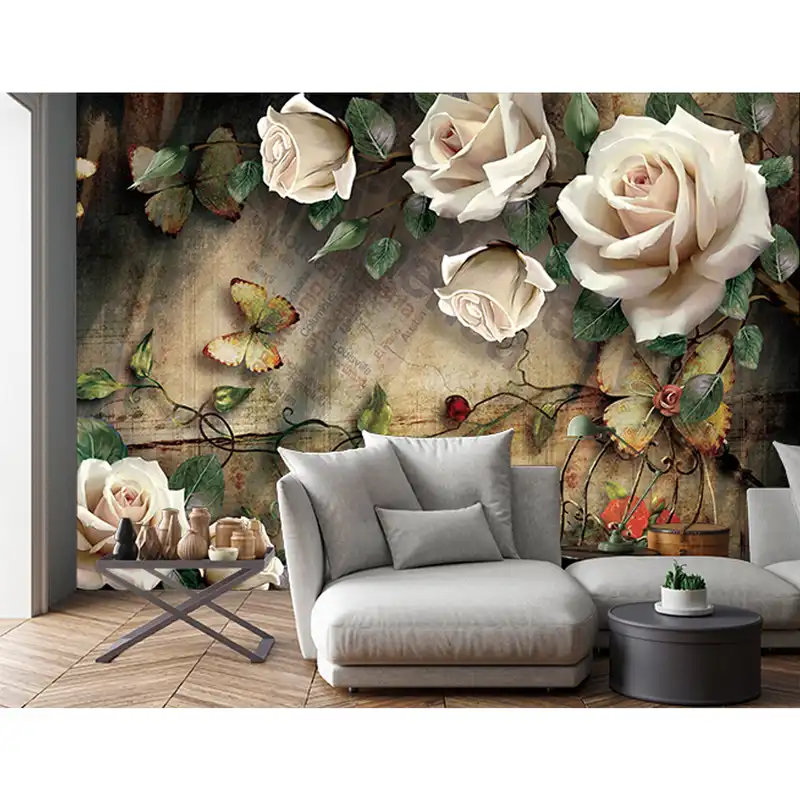 پوستر دیواری طرح گل رز کد pbo129