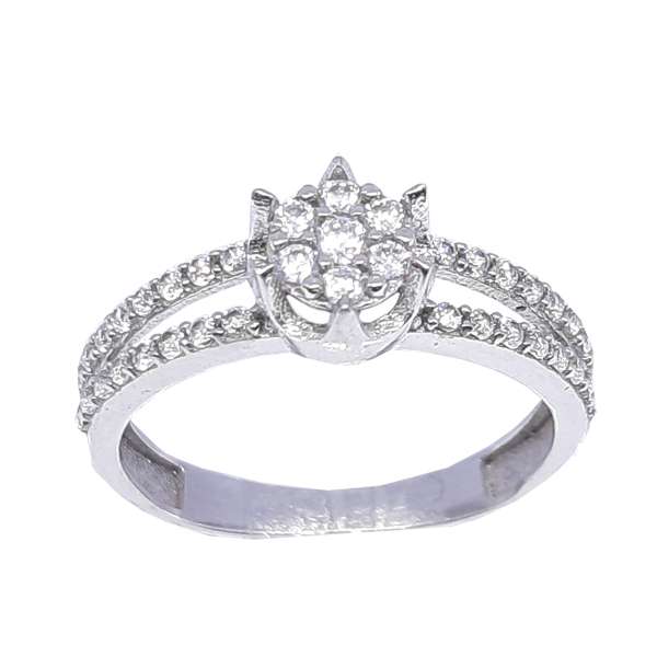 انگشتر نقره زنانه مدل 7461