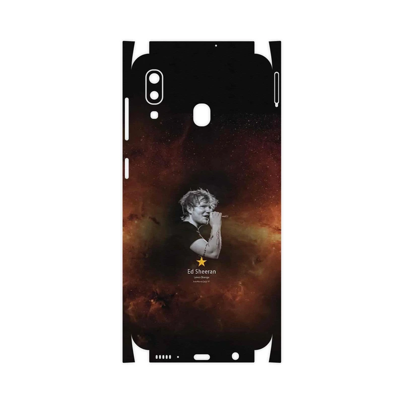 برچسب پوششی ماهوت مدل Ed Sheeran-FullSkin مناسب برای گوشی موبایل سامسونگ Galaxy A20