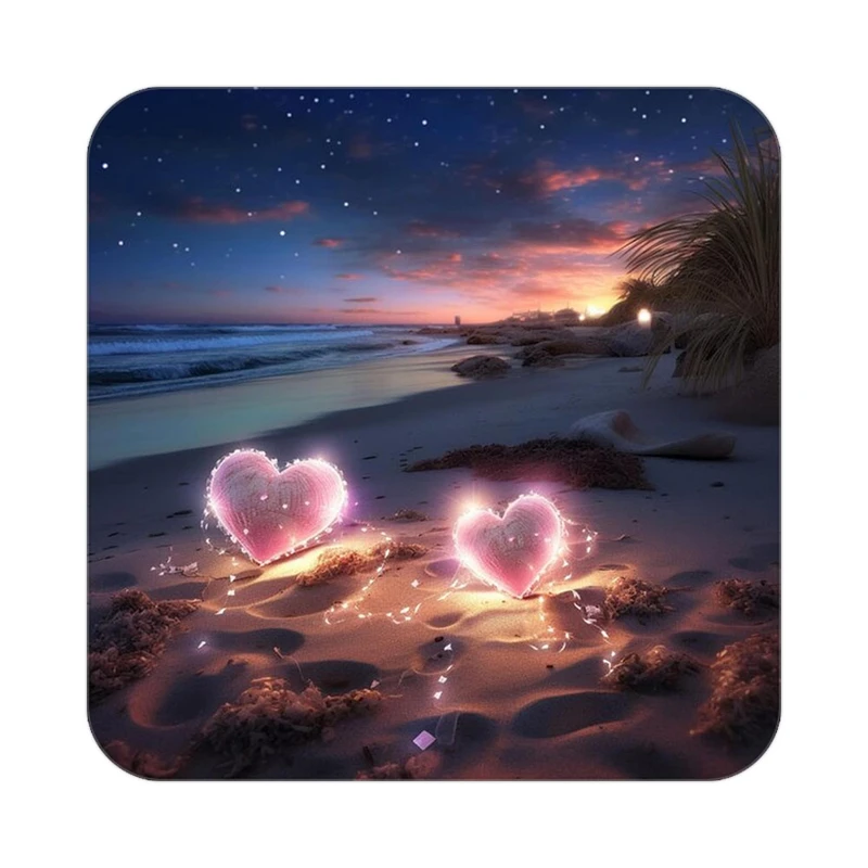 زیر لیوانی کاکتی مدل عاشقانه کد mp13478