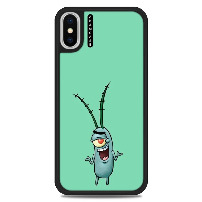 کاور آکام مدل AMC-WAXSM-SPONGE BOB10 مناسب برای گوشی موبایل اپل iPhone Xs Max