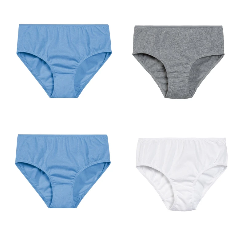 شورت دخترانه پیپرتس مدل اسلیپ مجموعه 4 عددی 