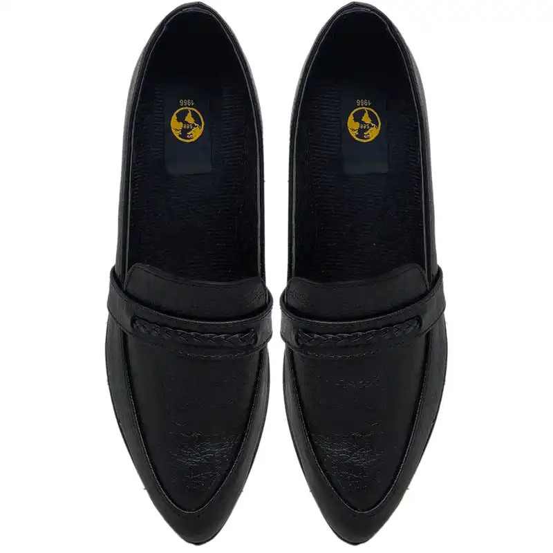 کفش زنانه سیی مدل طبی اداری کد 1914