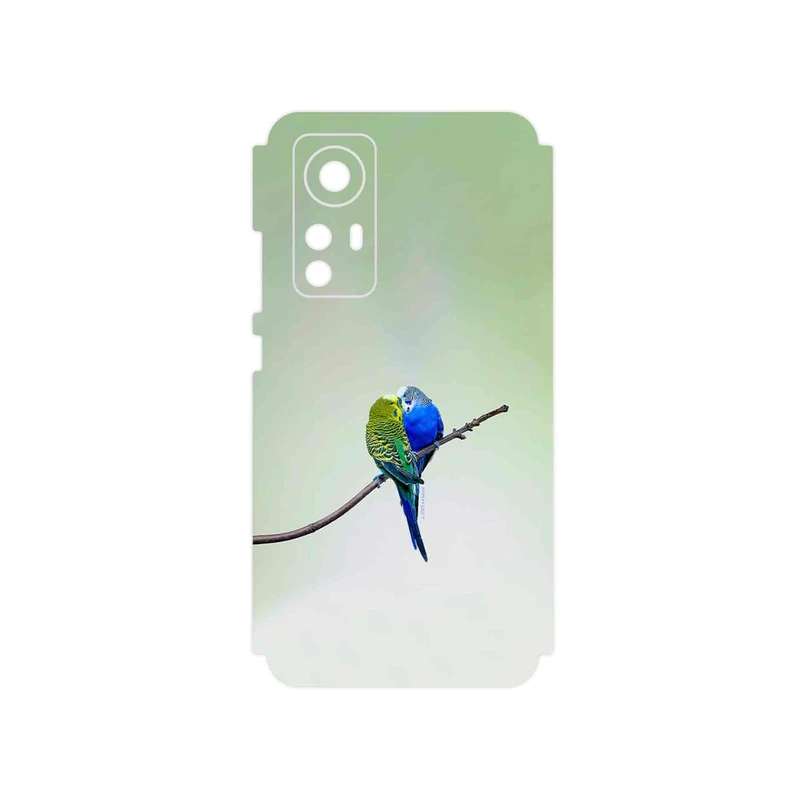 برچسب پوششی ماهوت مدل Lovebird مناسب برای گوشی موبایل شیائومی 12