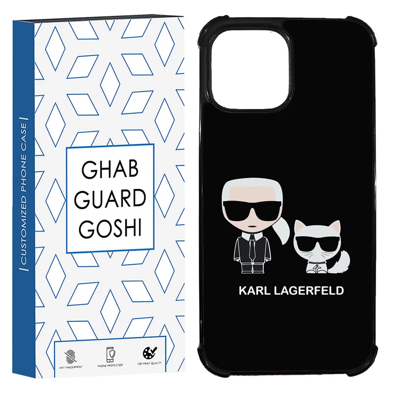 کاور قاب گارد گوشی طرح karl کد TPU-042 مناسب برای گوشی موبایل اپل Iphone 13 pro max