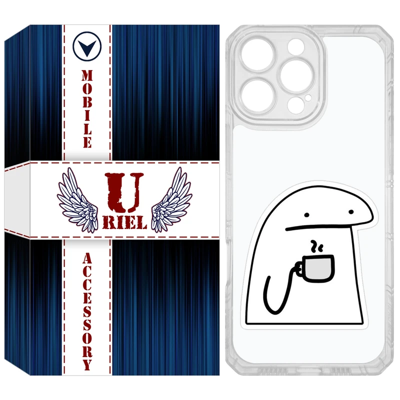 کاور یوریل مدل Clear کد 79 طرح پوکرفیس مناسب برای گوشی موبایل اپل iPhone 16 Pro Max