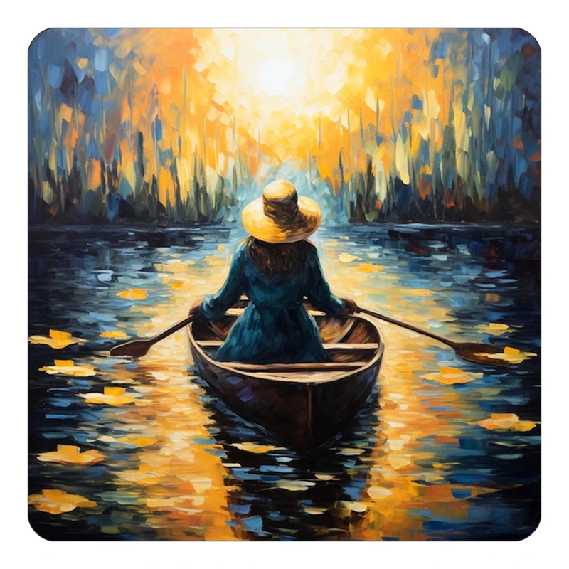 مگنت کاکتی طرح نقاشی رنگ روغن مدل mp72766