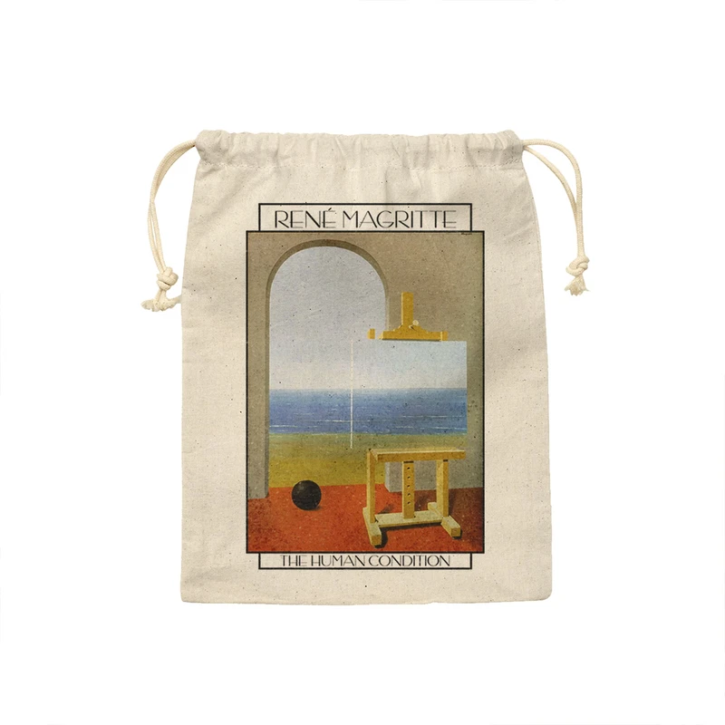 کیسه نان و سبزی ترمه طراحان ایده مدل وضعیت انسانی از ماگریت کد art0471 - M