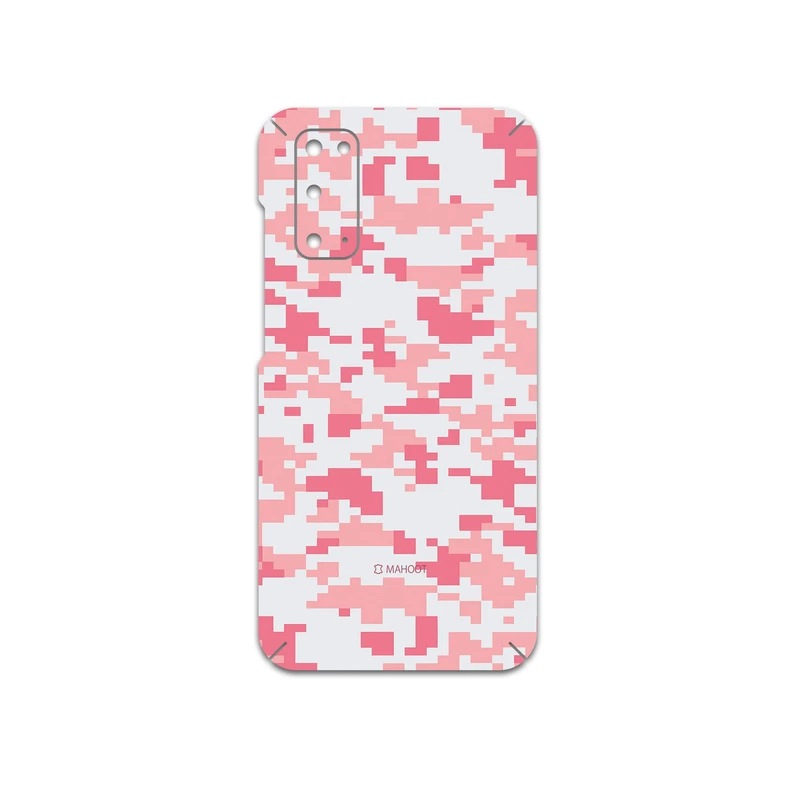 برچسب پوششی ماهوت مدل Army-Pink-pixel مناسب برای گوشی موبایل سامسونگ Galaxy S20