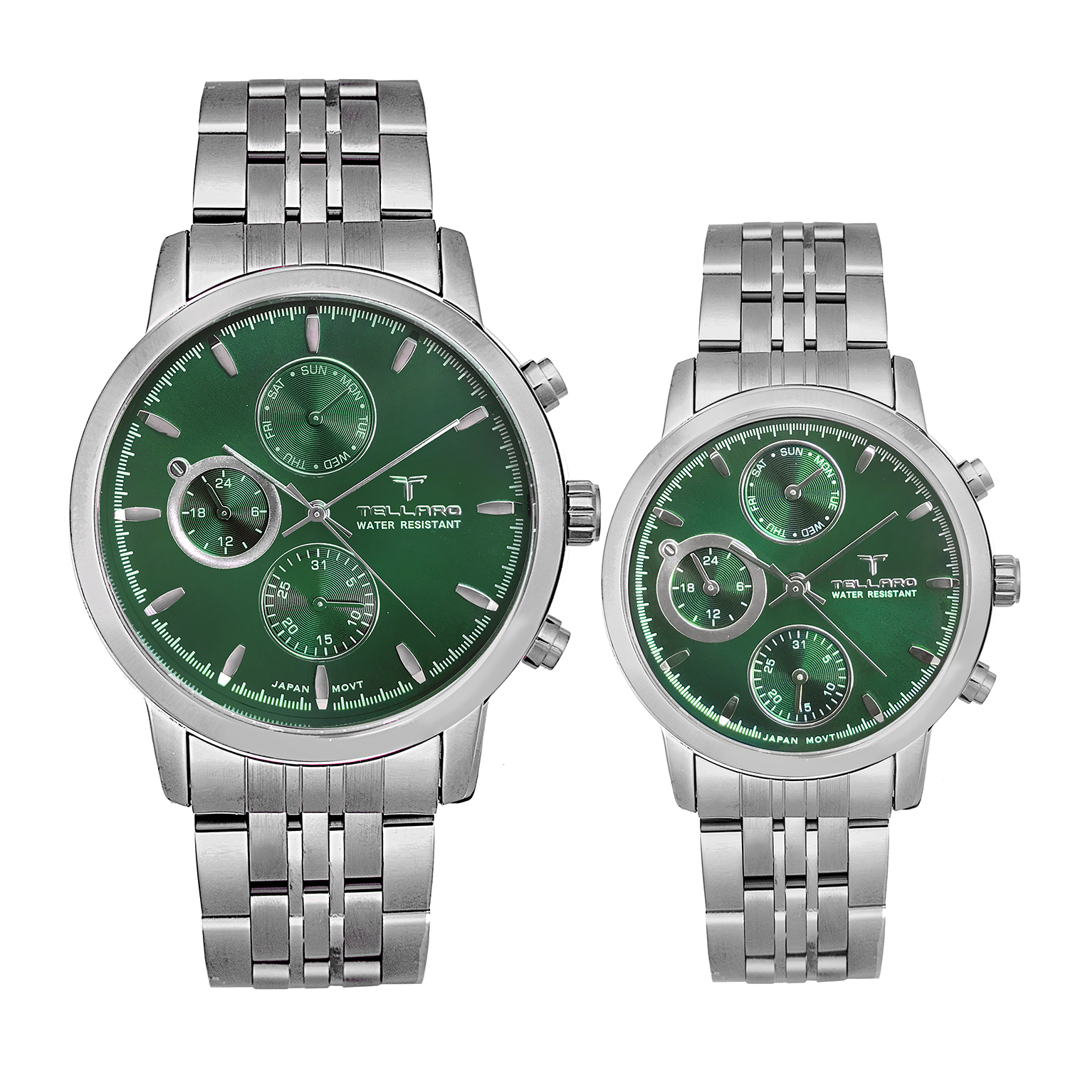 ست ساعت مچی عقربه ای زنانه و مردانه تلارو مدل T3072SET2282