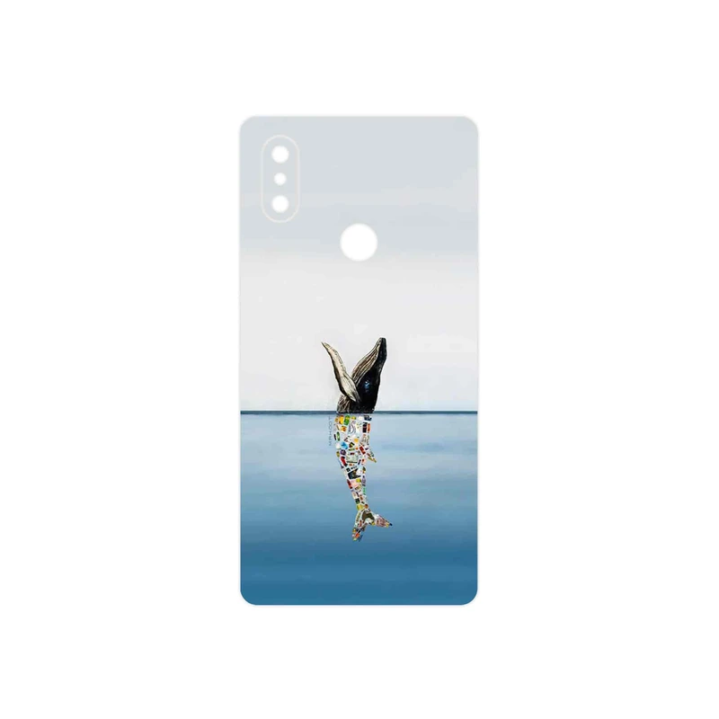 برچسب پوششی ماهوت مدل Collage of Sea Trash مناسب برای گوشی موبایل شیائومی Mi 8 SE