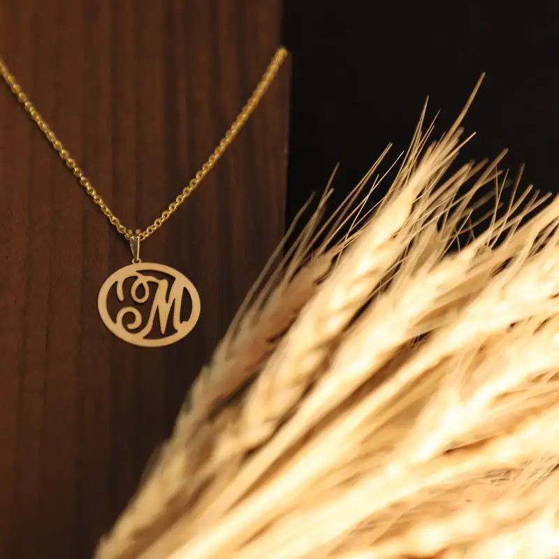 گردنبند طلا 18 عیار زنانه الن نار مدل M ELN9819