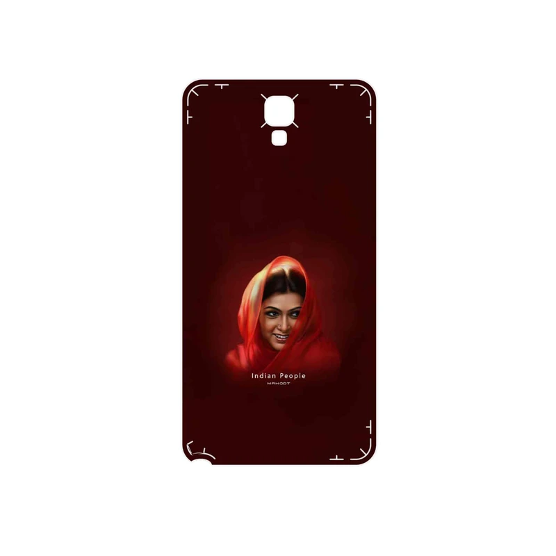 برچسب پوششی ماهوت مدل Portrait of an Indian Woman مناسب برای گوشی موبایل سامسونگ Galaxy Note 3 Neo