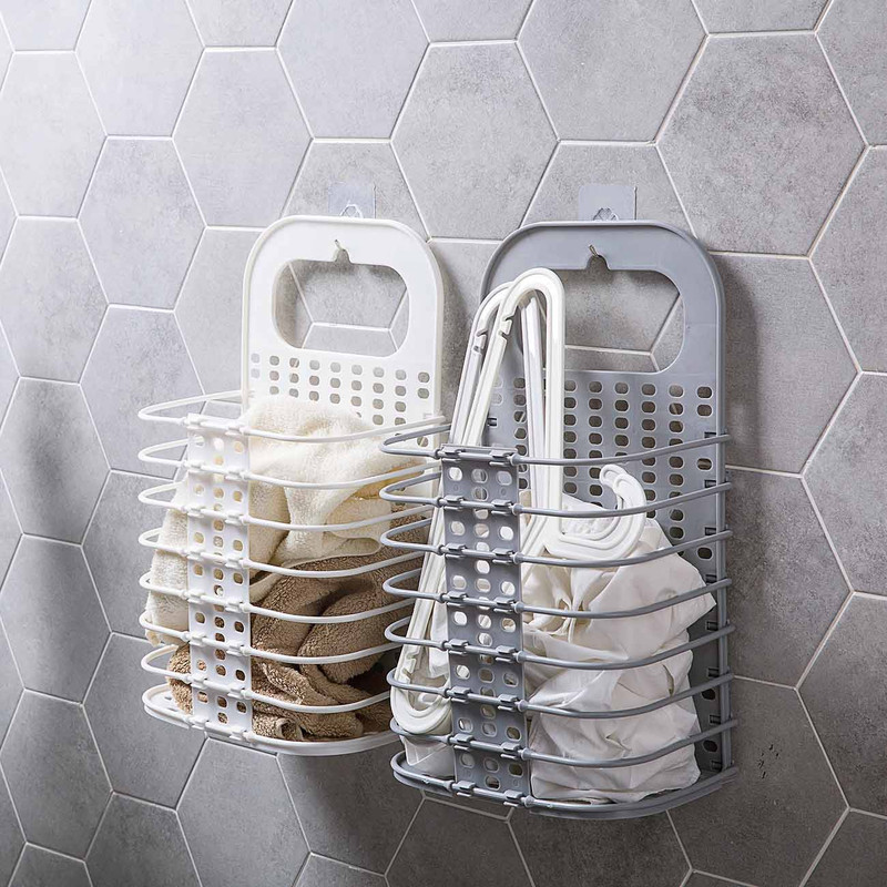 سبد رخت چرک مدل تاشو سیلیکونی