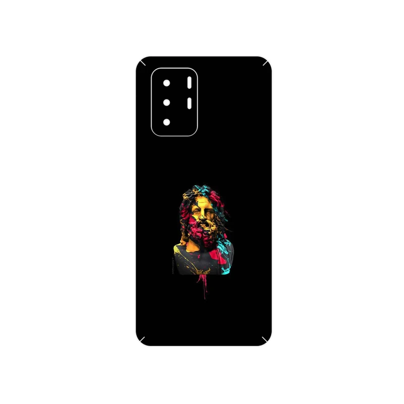برچسب پوششی ماهوت مدل Painted Sculpture Digital Art مناسب برای گوشی موبایل شیائومی Redmi Note 10 Pro (China)