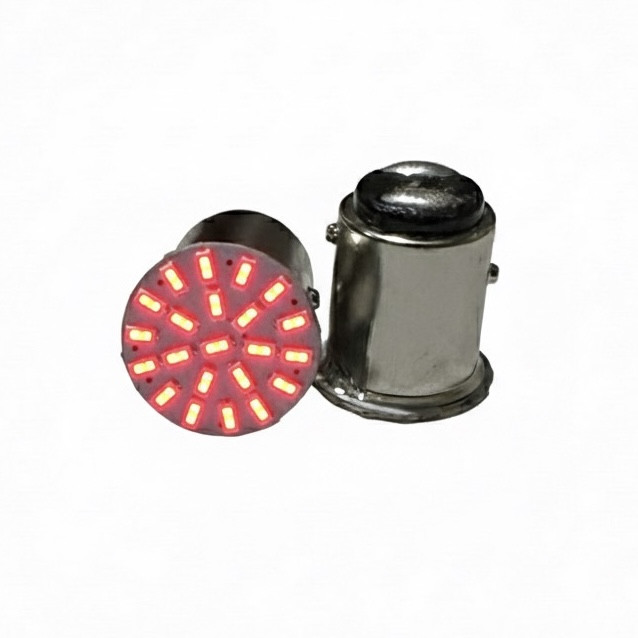 لامپ خودرو فلش زن نورپخش مدل ۲۲تایی gmz فلاشر پایه دو کنتاکت بسته دو عددی