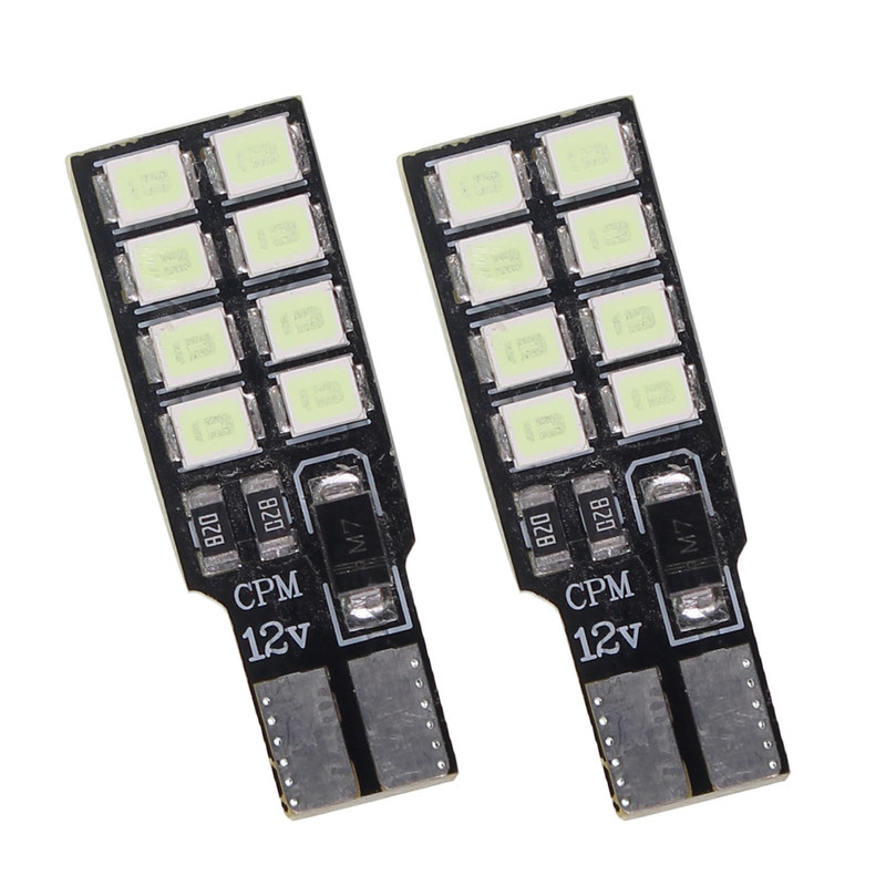 لامپ خودرو کاسپین مدل SUPER LED 16CHIP ICE BLUE بسته دو عددی     