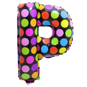 بادکنک فویلی مدل حروف کد P