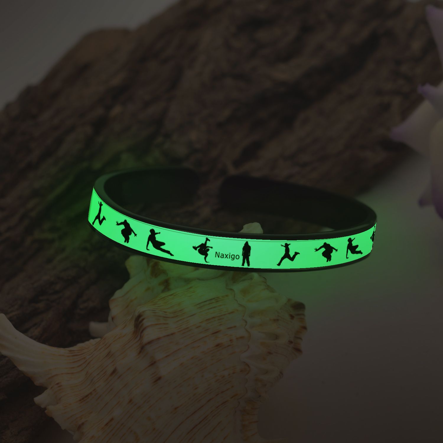 دستبند ناکسیگو طرح پارکور مدل BR5416 -  - 2