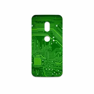 MAHOOT Green Printed Circuit Board Cover Sticker for Motorola Moto G4 Play