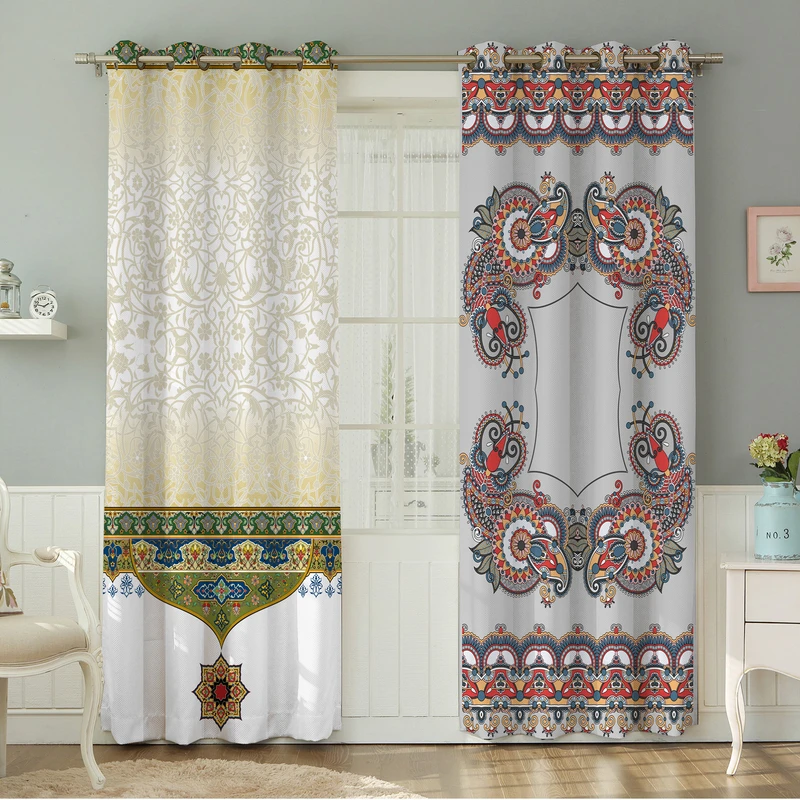 پرده نیروانا مدل مخمل کد 4036 سایز 140×280 سانتی متر