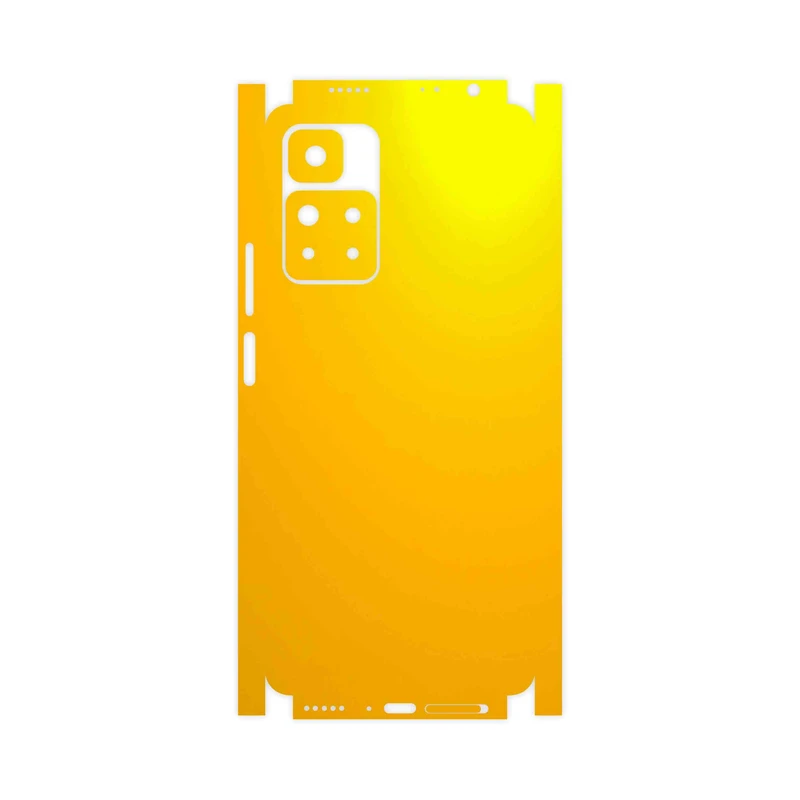 برچسب پوششی ماهوت مدل Matte-Deep-Mustard-FullSkin مناسب برای گوشی موبایل شیائومی Redmi Note 11 Pro Plus 5G