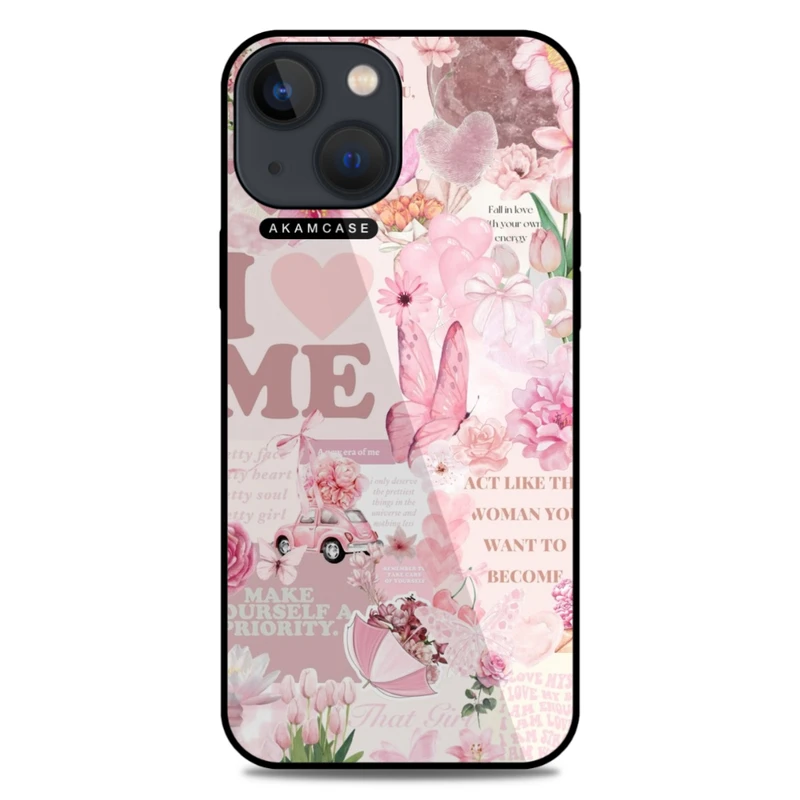 کاور آکام مدل AMC-WA13M-PINK-12 مناسب برای گوشی موبایل اپل iPhone 13 Mini