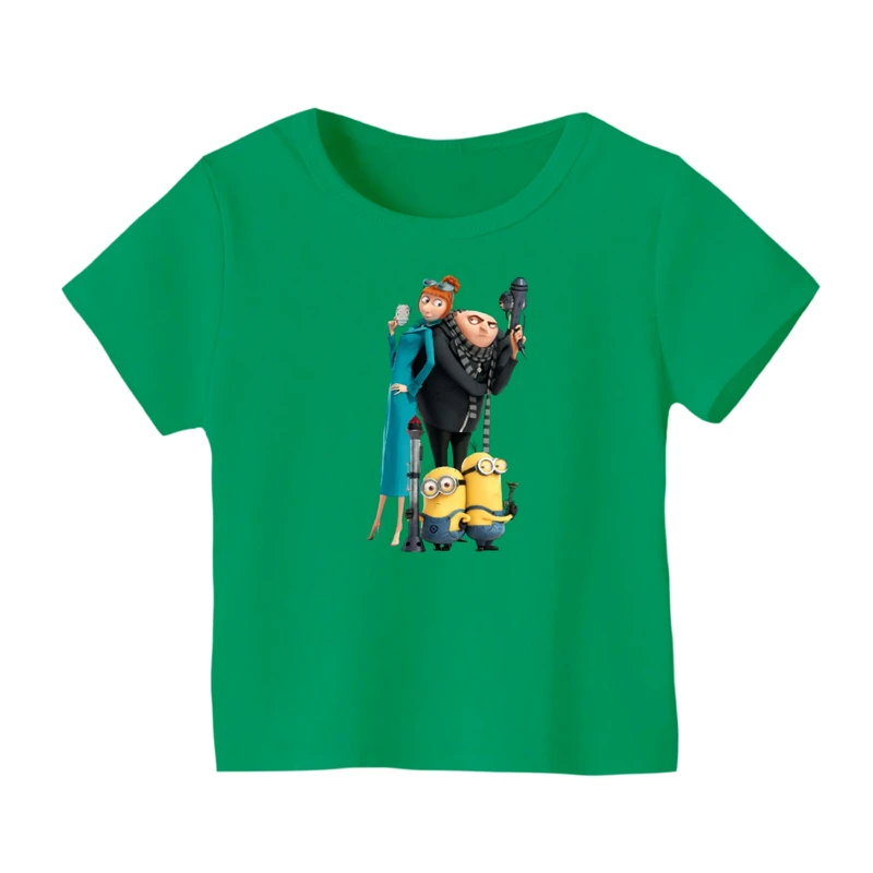 تی شرت آستین کوتاه بچگانه مدل مینیون کد ۹