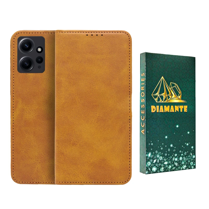 کیف کلاسوری دیامانته مدل Spark Gn مناسب برای گوشی موبایل شیائومی Redmi Note 12 4G