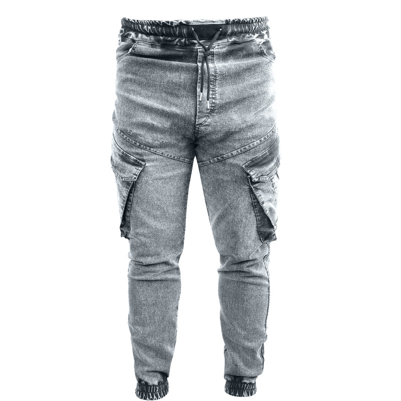 شلوار جین مردانه مدل دم پا زیپ کد AR514