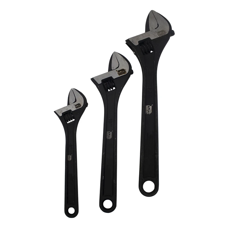 آچار فرانسه مدل بلک بول کد YPTM-8-10-12 INCH مجموعه 3 عددی