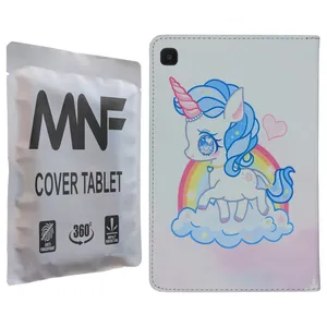 کیف کلاسوری ام ان اف طرح یونی کورن کد M-008 مناسب برای تبلت سامسونگ Galaxy Tab A7 Lite / T225