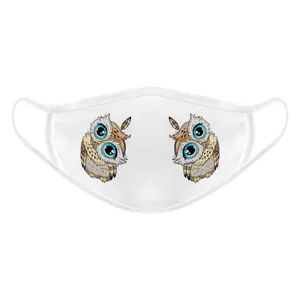  ماسک تزیینی صورت بچگانه طرح جغد کد 617015