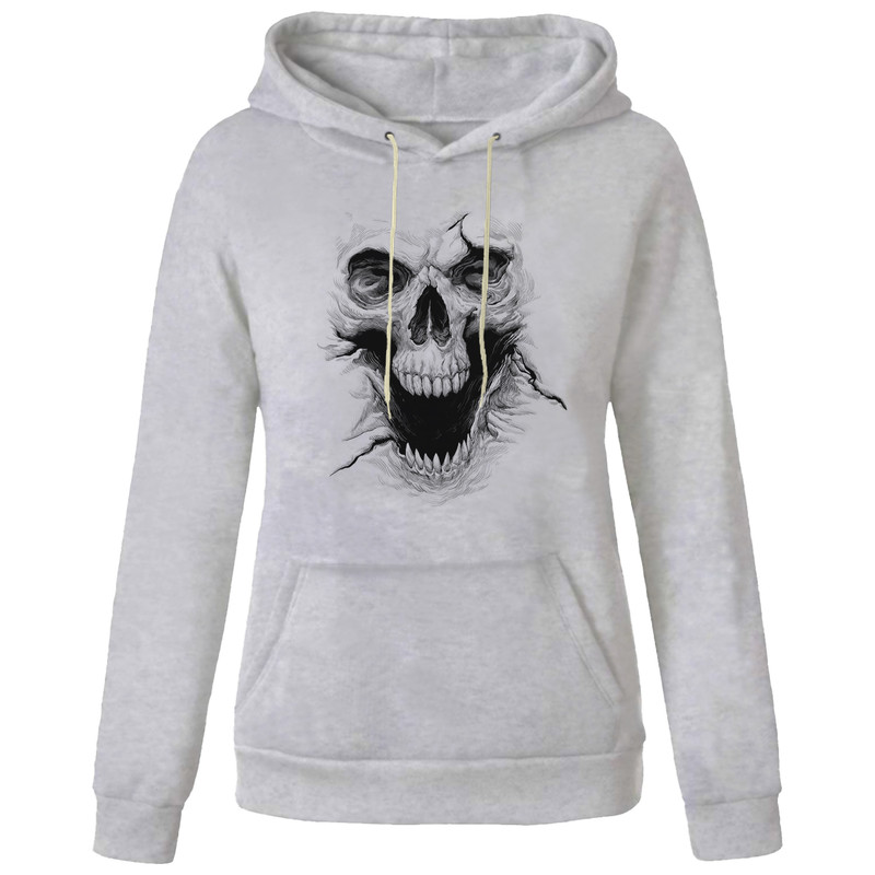 هودی زنانه مدل اسکلت کد AA158