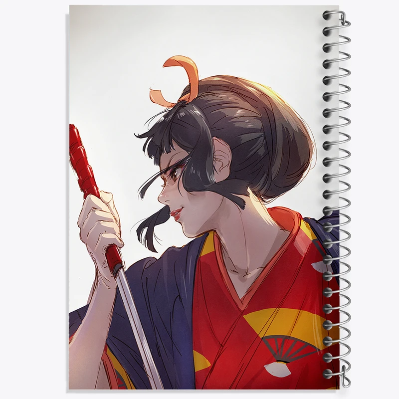 دفتر نت موسیقی 50 برگ خندالو مدل ابوشی انیمه پرنسس مونونوکه کد 34105