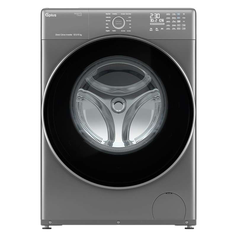 ماشین لباسشویی جی پلاس مدل GWM-PD108BS ظرفیت 10.5 کیلوگرم