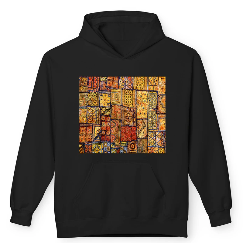 هودی مردانه پاد آفرین مدل فرش و گلیم و کاشی کد 1004